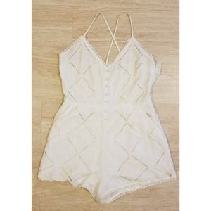 Kendall & Kylie White Romper